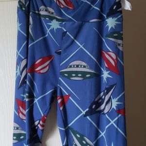 LLR space ship/UFO leggings- tall and Curvy